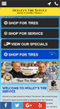 Mobile Screenshot of holleystireservice.com